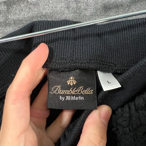 Yellowstone x BumbleBella by Jill Martin Regular Sherpa Hoodie Jogge Black Large - Picture 5 of 16